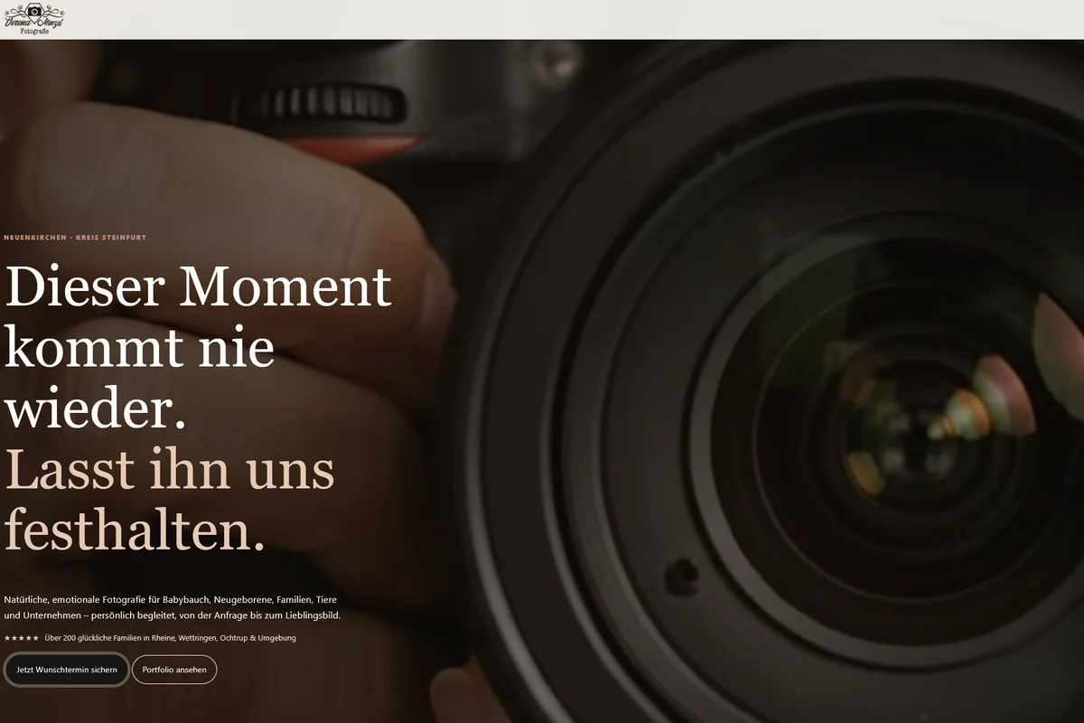 Startseite von Verena Menzel Fotografie unter Stillstand24.de